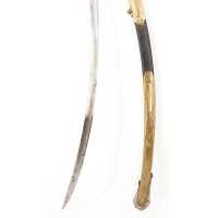 Armes Blanches SABRE D'OFFICIER SUPÉRIEUR DE MARINE DIRECTOIRE PREMIER EMPIRE MONTURE À L'ALLEMANDE & GARDE PERLÉE 51615-6 - 15