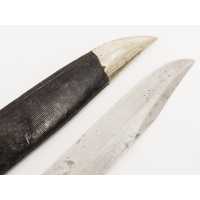 Coutellerie FORT COUTEAU BOWIE KNIFE 19è  SHEFFIELD GUERRE SECESSION CIVIL WAR 1860 ARKANSAS XIXè  - 7