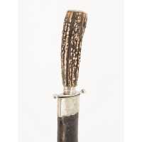 Coutellerie FORT COUTEAU BOWIE KNIFE 19è  SHEFFIELD GUERRE SECESSION CIVIL WAR 1860 ARKANSAS XIXè  - 11