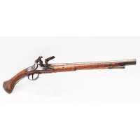 Armes de Poing LONG PISTOLET À SILEX N. LE BOURGUIGNON À PARIS - FRANCE DÉBUT XVIIIè A - 1469 - 62 .19 - 1