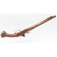 Armes de Poing LONG PISTOLET À SILEX N. LE BOURGUIGNON À PARIS - FRANCE DÉBUT XVIIIè A - 1469 - 62 .19 - 4
