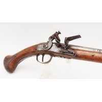 Armes de Poing LONG PISTOLET À SILEX N. LE BOURGUIGNON À PARIS - FRANCE DÉBUT XVIIIè A - 1469 - 62 .19 - 13