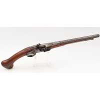 Armes de Poing LONG PISTOLET À SILEX N. LE BOURGUIGNON À PARIS - FRANCE DÉBUT XVIIIè A - 1469 - 62 .19 - 7