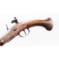 Armes de Poing LONG PISTOLET À SILEX N. LE BOURGUIGNON À PARIS - FRANCE DÉBUT XVIIIè A - 1469 - 62 .19 - 17