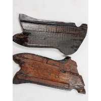 Pièces Détachées PAIRE DE PLAQUETTES LUGER P08  - 4