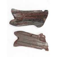 Pièces Détachées PAIRE DE PLAQUETTES LUGER P08  - 6