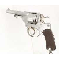 Armes de Poing REVOLVER RÉGLEMENTAIRE TROUPE D'INFANTERIE CHAMELOT DELVIGNE MAS 1877  ST-ETIENNE CALIBRE 11MM - FRANCE IIIè REPU