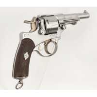 Armes de Poing REVOLVER RÉGLEMENTAIRE TROUPE D'INFANTERIE CHAMELOT DELVIGNE MAS 1877 ST-ETIENNE CALIBRE 11MM - FRANCE IIIè REPU