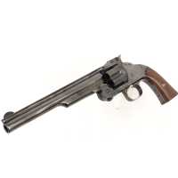 Armes de Poing REVOLVER SMITH & WESSON MODÈLE N°3 FIRST MODEL AMERICAN SINGLE ACTION 1870-72 CALIBRE 44 - USA XIXè VIC2 N°3799