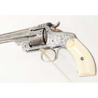 Armes de Poing REVOLVER DE LUXE SMITH & WESSON NEW MODEL N°3 RUSSIAN SINGLE ACTION CALIBRE 44 RUSSIAN 1878-1912 - USA XIXè VIC3 