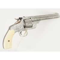 Armes de Poing REVOLVER DE LUXE SMITH & WESSON NEW MODEL N°3 RUSSIAN SINGLE ACTION CALIBRE 44 RUSSIAN 1878-1912 - USA XIXè VIC3 