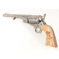 Armes de Poing RARE REVOLVER COLT 1860 ARMY CONVERSION RICHARDS TYPE II TRANSITION CALIBRE 44 COLT PERCUSSION CENTRALE - USA XIX