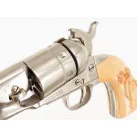 Armes de Poing RARE REVOLVER COLT 1860 ARMY CONVERSION RICHARDS TYPE II TRANSITION CALIBRE 44 COLT PERCUSSION CENTRALE - USA XIX
