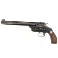 Armes de Poing REVOLVER DE TIR SMITH & WESSON NEW MODEL N°3 RUSSIAN SINGLE ACTION CALIBRE 44 RUSSIAN 1878-1912 - USA XIXè VIC2 -