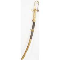 Armes Blanches SABRE D'ÉCLAIREUR À L'ORIENTAL DU ROYAUME DE HOLLANDE BATAVE 1806-1810 LION AU BATTON DE LA LIBERTÉ - FRANCE PREM