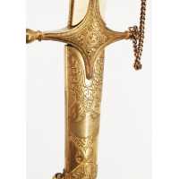 Armes Blanches SABRE D'ÉCLAIREUR À L'ORIENTAL DU ROYAUME DE HOLLANDE BATAVE 1806-1810 LION AU BATTON DE LA LIBERTÉ - FRANCE PREM