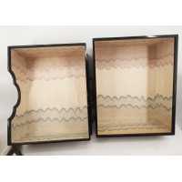 Art Japonais BUNKO BOÎTE À DOCUMENTS EN LAQUE NASHIJI ET TAKAMAKI-E OR - JAPON ÉPOQUE MEIJI 1868/1912  - 13