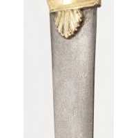 Armes Blanches LONG POIGNARD KARD TURC OTTOMAN XVIIIè WOOTZ JADE VERMEIL & CABOCHONS CMV30465.19 - 7