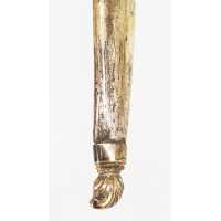 Armes Blanches LONG POIGNARD KARD TURC OTTOMAN XVIIIè WOOTZ JADE VERMEIL & CABOCHONS CMV30465.19 - 14