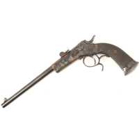 Armes de Poing PISTOLET DE TIR PRÉCISION TARGET MONOCOUP CALIBRE 22 ANNULAIRE / 5,5MM ERNEST WILMART LIÈGE TYPE STEVENS IRA PAIN