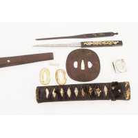 Art Japonais WAKIZASHI SEKI KANENORI 17è JAPON EDO PERIOD (1661-1673)  - 7