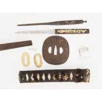 Art Japonais WAKIZASHI SEKI KANENORI 17è JAPON EDO PERIOD (1661-1673)  - 44