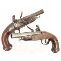 Armes de Poing RARE PAIRE DE PISTOLETS DES LÉGIONS DE GENDARMERIE DE LA GARDE IMPÉRIALE SIGNÉ DUC À PARIS - FRANCE PREMIER EMPIR