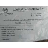 Armes Neutralisées ww2  FUSIL MITRAILLEUR  MILITAIRE FRANCE MODÈLE 1924 M29   FM 24/29  Cal 7.5 MAS  NEUTRALISATION UE 2026 2622
