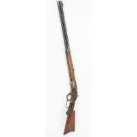 Armes d'Épaule RARE SPECIAL SHORT RIFLE WINCHESTER .22 MODEL 1873 DELUXE   CALIBRE 22 COURT  1887 MADE USA CH607 - 2