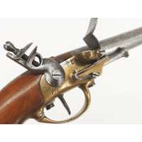 Armes de Poing PISTOLET DE CAVALERIE À SILEX MODÈLE 1777  À COFFRE  SAINT-ÉTIENNE 1787  FRANCE  - 8