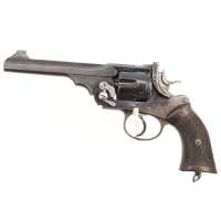 Armes de Poing REVOLVER P. WEBLEY & SON  LONDON  MODÈLE 1896  WG TARGET MODEL CAL. 455 WEBLEY  - 1