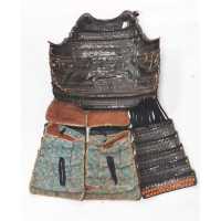Art Japonais ARMURE DE SAMOURAÏ Époque EDO 1603/1868 Famille Chigaiya - JAPON XVIIè / XVIIIè CMV33257-38 - 44