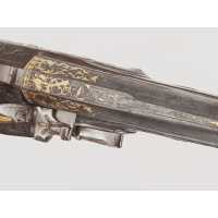 Armes de Poing LUXUEUX PISTOLET D'OFFICIER À SILEX LABORDE PARIS 1745 À 1760 FRANCE XVIIIè RÈGNE DE LOUIS XV A-33395-14 - 21