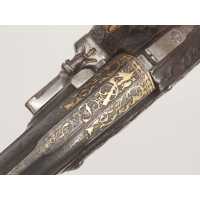Armes de Poing LUXUEUX PISTOLET D'OFFICIER À SILEX LABORDE À PARIS EN 1735 - FRANCE XVIIIè RÈGNE DE LOUIS XV A-33395-14 - 22