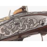 Armes de Poing LUXUEUX PISTOLET D'OFFICIER À SILEX LABORDE À PARIS EN 1735 - FRANCE XVIIIè RÈGNE DE LOUIS XV A-33395-14 - 15
