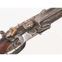 Armes de Poing LUXUEUX PISTOLET D'OFFICIER À SILEX LABORDE À PARIS EN 1735 - FRANCE XVIIIè RÈGNE DE LOUIS XV A-33395-14 - 3