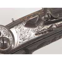 Armes de Poing LUXUEUX PISTOLET D'OFFICIER À SILEX LABORDE PARIS 1745 À 1760 FRANCE XVIIIè RÈGNE DE LOUIS XV A-33395-14 - 11