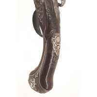 Armes de Poing LUXUEUX PISTOLET D'OFFICIER À SILEX LABORDE PARIS 1745 À 1760 FRANCE XVIIIè RÈGNE DE LOUIS XV A-33395-14 - 24