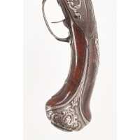 Armes de Poing LUXUEUX PISTOLET D'OFFICIER À SILEX LABORDE À PARIS EN 1735 - FRANCE XVIIIè RÈGNE DE LOUIS XV A-33395-14 - 4