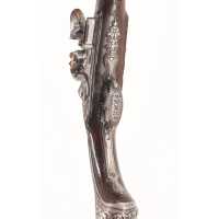 Armes de Poing LUXUEUX PISTOLET D'OFFICIER À SILEX LABORDE PARIS 1745 À 1760 FRANCE XVIIIè RÈGNE DE LOUIS XV A-33395-14 - 7