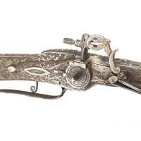 Armes d'Épaule CARABINE À ROUET TOUT ACIER DE CAVALIER - MONTÉNÉGRO BOUCHES DE KOTOR  RÉPUBLIQUE DE VENISE 1538-1657  - 3