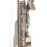 Armes d'Épaule CARABINE À ROUET TOUT ACIER DE CAVALIER - MONTÉNÉGRO BOUCHES DE KOTOR  RÉPUBLIQUE DE VENISE 1538-1657  - 6
