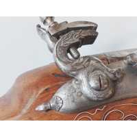 Armes d'Épaule IMPOSANTE PRESTIGIEUSE ARQUEBUSE DE CHASSE D'APPARAT À SILEX SIGNÉE JOHANNES POPIC À BRESLAU/ WROCLAW - SILÉSIE X