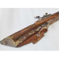 Armes d'Épaule IMPOSANTE PRESTIGIEUSE ARQUEBUSE DE CHASSE D'APPARAT À SILEX SIGNÉE JOHANNES POPIC À BRESLAU/ WROCLAW - SILÉSIE X
