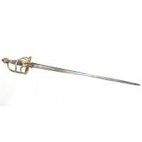Armes Blanches ÉPEE GENDARMERIE LOUIS XV  LAME RACCOURCIE POUR SERVICE A PIED ?  - 1