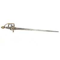 Armes Blanches ÉPEE GENDARMERIE LOUIS XV  LAME RACCOURCIE POUR SERVICE A PIED ?  - 13