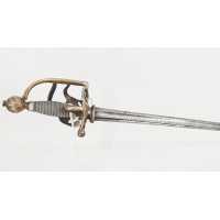 Armes Blanches ÉPEE GENDARMERIE LOUIS XV  LAME RACCOURCIE POUR SERVICE A PIED ?  - 5