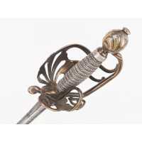 Armes Blanches ÉPEE GENDARMERIE LOUIS XV  LAME RACCOURCIE POUR SERVICE A PIED ?  - 19