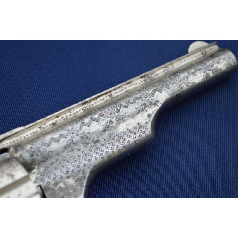 Handguns MERWIN HULBERT 4é Mle 1883 REVOLVER 5.5 " SA/DA 44/40 GRAVURE D'USINE - US XIXè {PRODUCT_REFERENCE} - 13