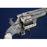 Handguns MERWIN HULBERT 4é Mle 1883 REVOLVER 5.5 " SA/DA 44/40 GRAVURE D'USINE - US XIXè {PRODUCT_REFERENCE} - 26